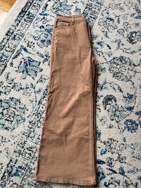 Wide Leg Women's Pants in Brown